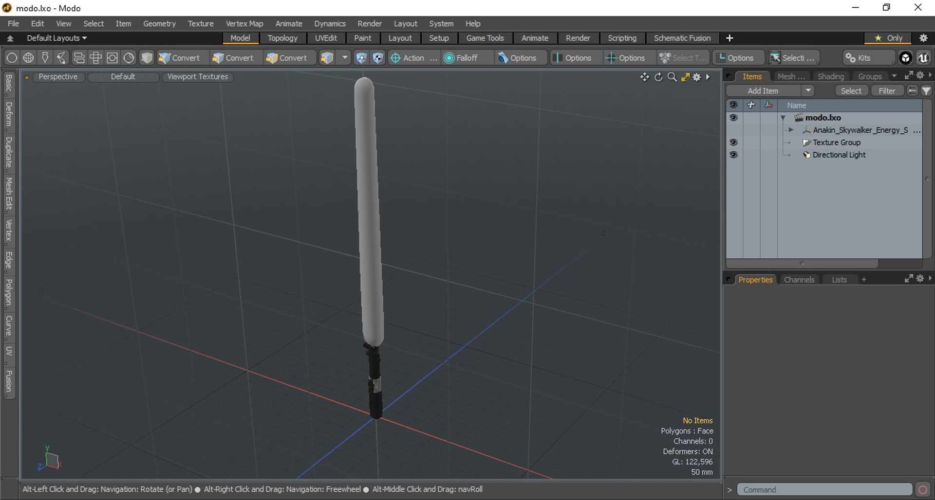 Anakin Skywalker Energy Sword model https://p.turbosquid.com/ts-thumb/t8/ibfw1F/gU/anakinskywalkerenergysword3dmodel025/jpg/1722503055/1920x1080/fit_q87/019a5e9b2abfdbfbd504cd6de14fec2f7dfc220a/anakinskywalkerenergysword3dmodel025.jpg