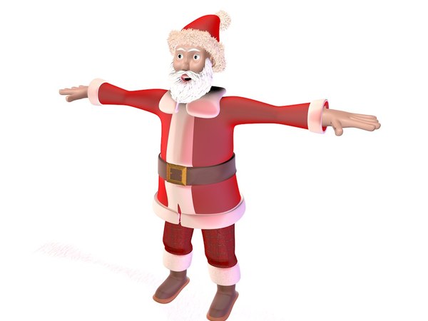 3D santa model - TurboSquid 1471369