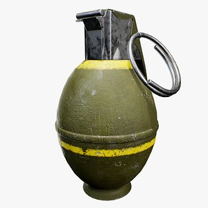 M26 Frag Grenade 3D model