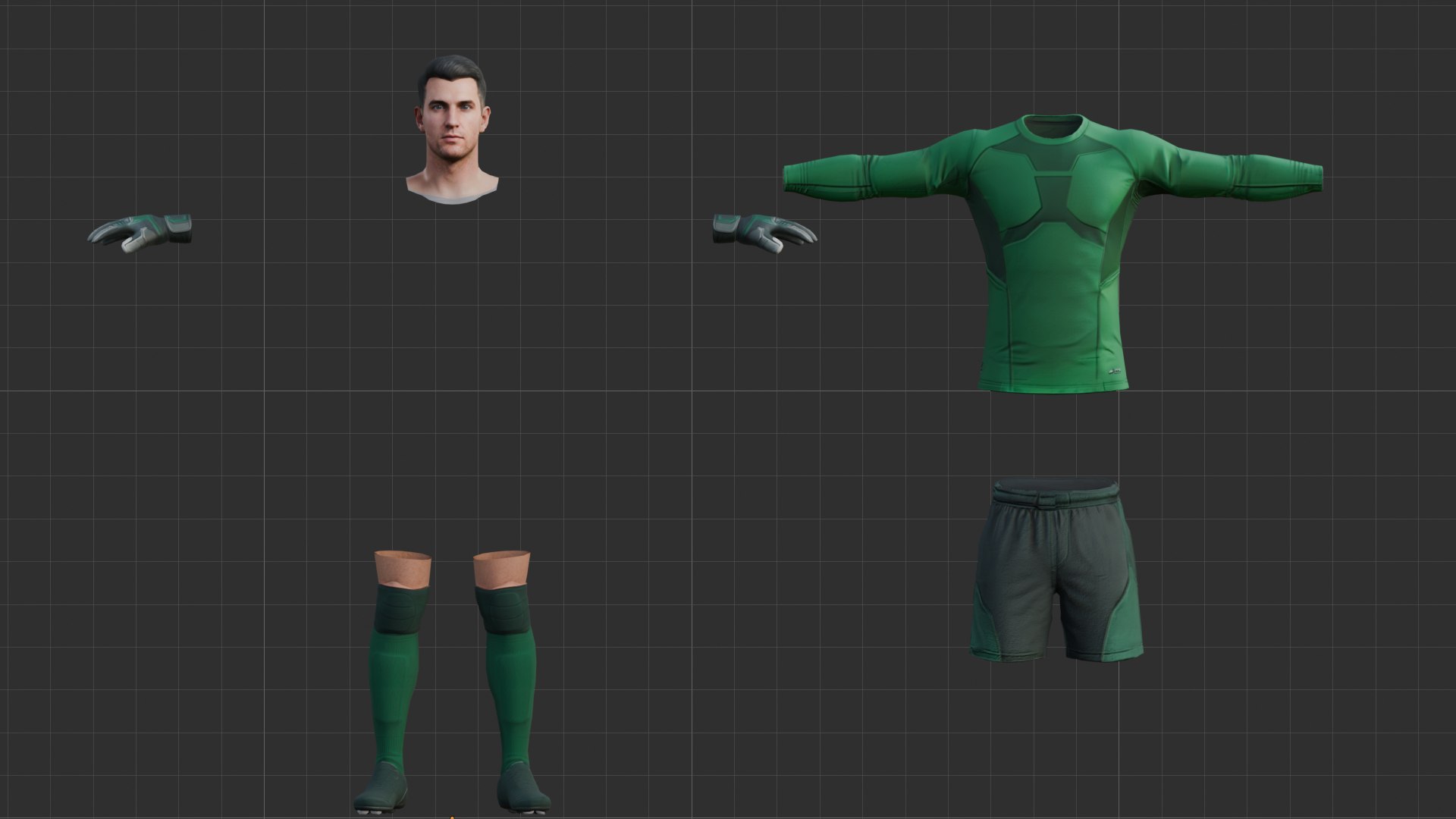 Soccer Goalkeeper - Rigged 3D model https://p.turbosquid.com/ts-thumb/t8/m4W9oY/3c/5/png/1791552742/1920x1080/fit_q87/0f379afa9a507ff029d93a53f22374e979f62120/5.jpg