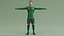 Soccer Goalkeeper - Rigged