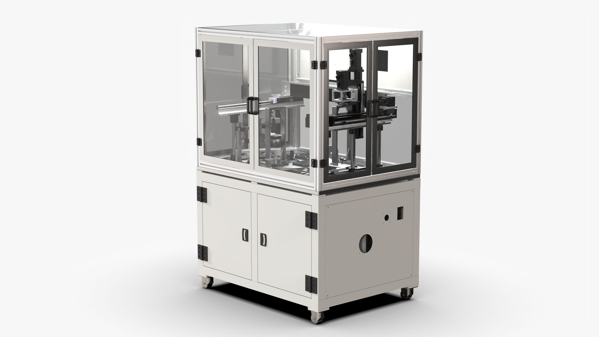 3D Model Automatic Screen Magnet Assembly Testing Machine - TurboSquid ...