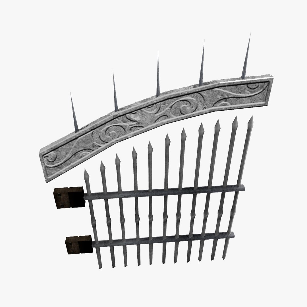 Gate model TurboSquid 2015723