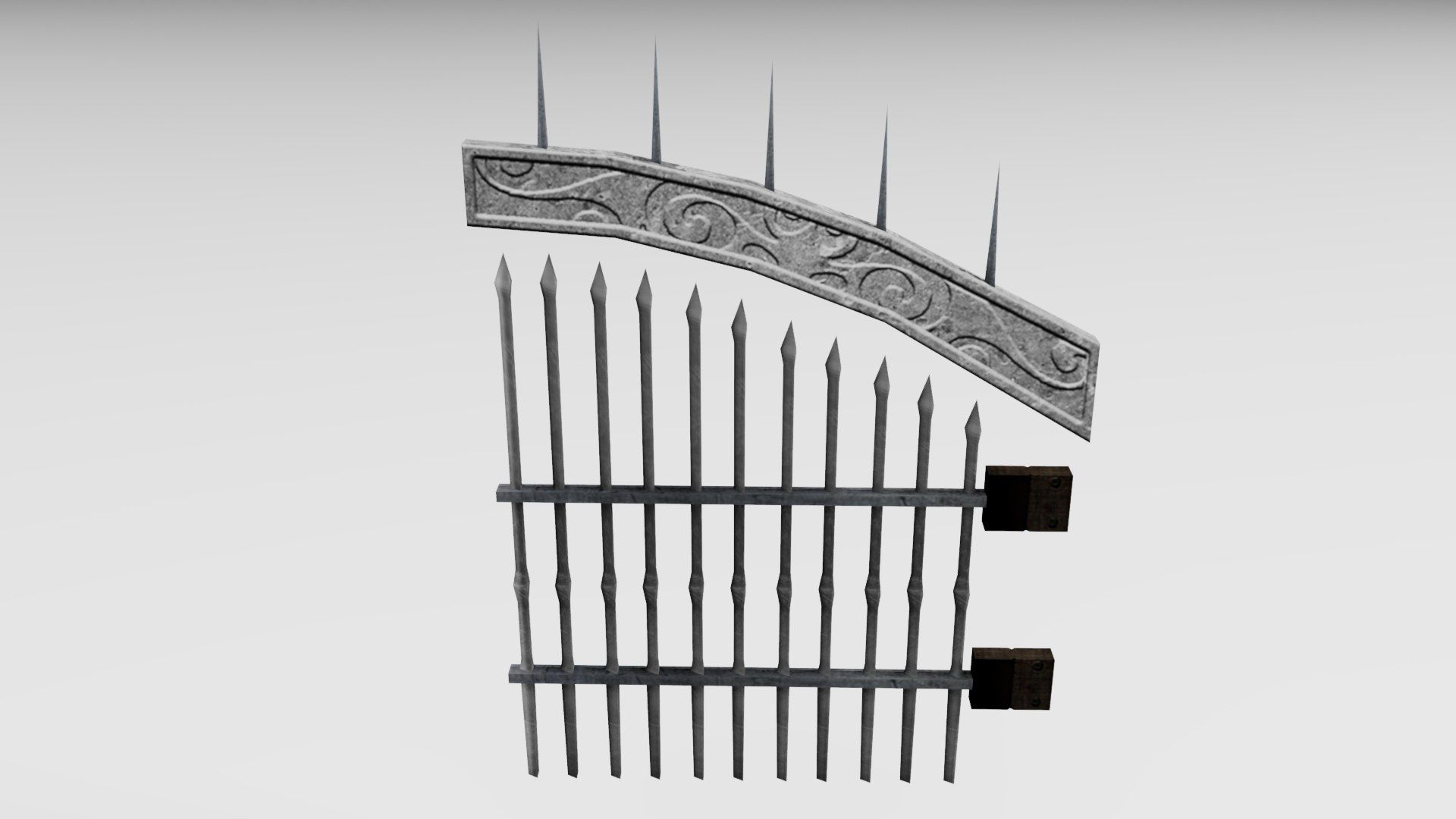 Gate Model - TurboSquid 2015723