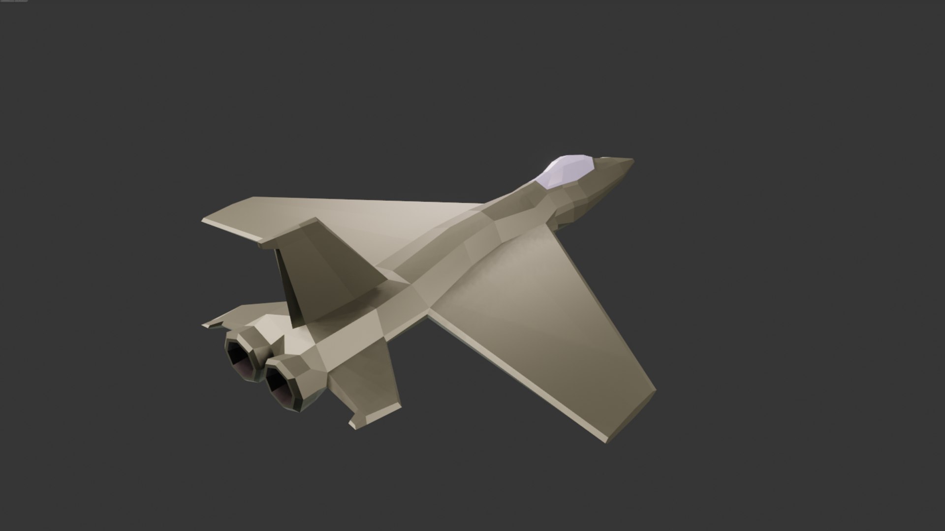 Jet low-poly 3D model https://p.turbosquid.com/ts-thumb/t8/pbRleW/Wx/screenshot143/png/1683764732/1920x1080/fit_q87/3a790fbd1576500819f0be342da0ed8a5c914644/screenshot143.jpg