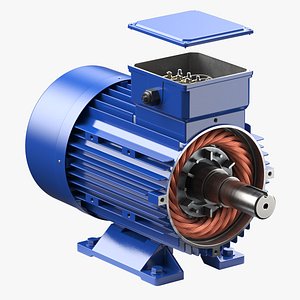 Electric Motor 3D model