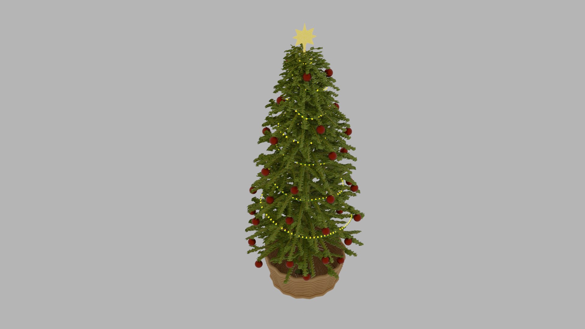 Christmas tree 3D https://p.turbosquid.com/ts-thumb/t8/shufIy/6Z/ps2/png/1675122396/1920x1080/fit_q87/420d373b08ed7bd3d0d5b1ae6ce0d0750f618913/ps2.jpg