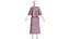 Girls Cape Top With Belted Maxi Skirt-Outfit V2