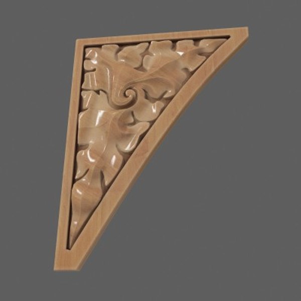 spandrel wooden 3d model