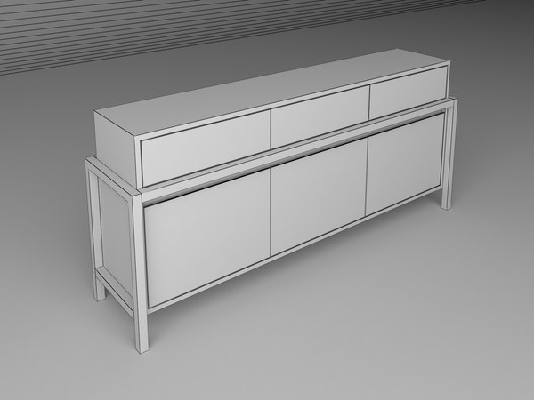 Console design 3D model - TurboSquid 1353484