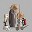 Decoration set with apple watch