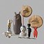 Decoration set with apple watch