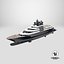 3D Luminance Superyacht model