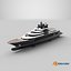 3D Luminance Superyacht model