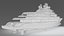 3D Luminance Superyacht model