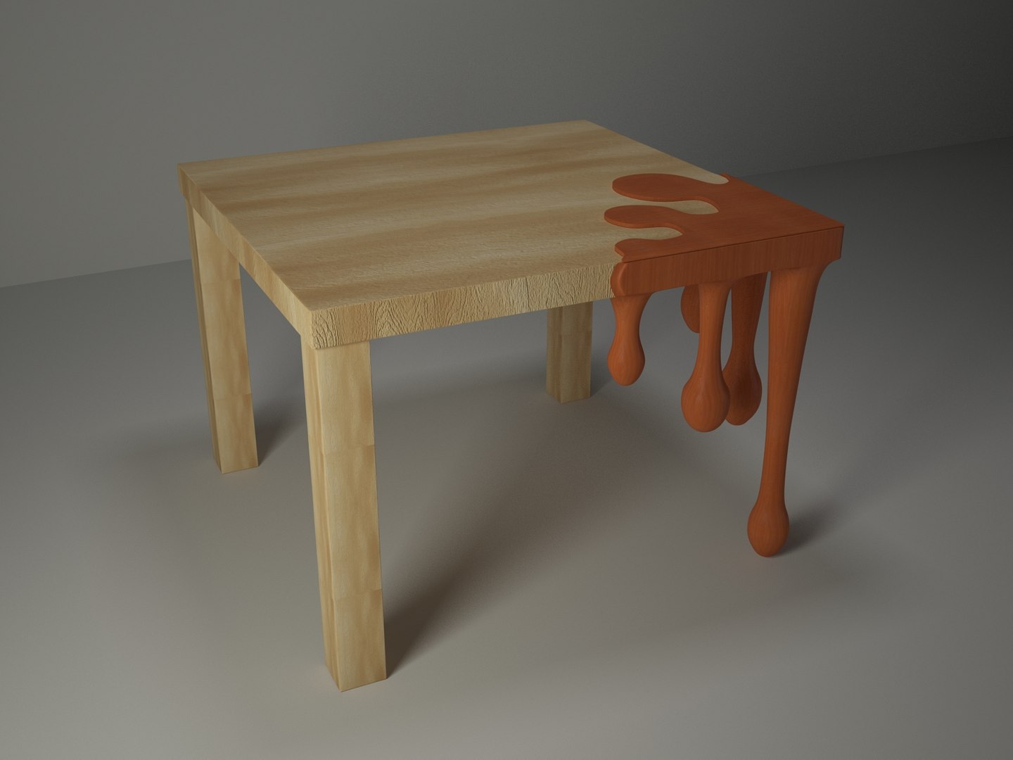 Funny Wood Table Max