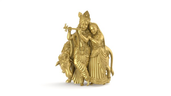 Radhakrishna 3dprint model file 3D