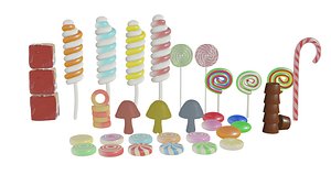 3D CANDY COLLECTION model