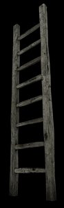 wood ladder