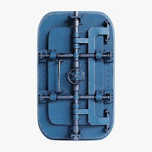 Military Metal Bunker Door