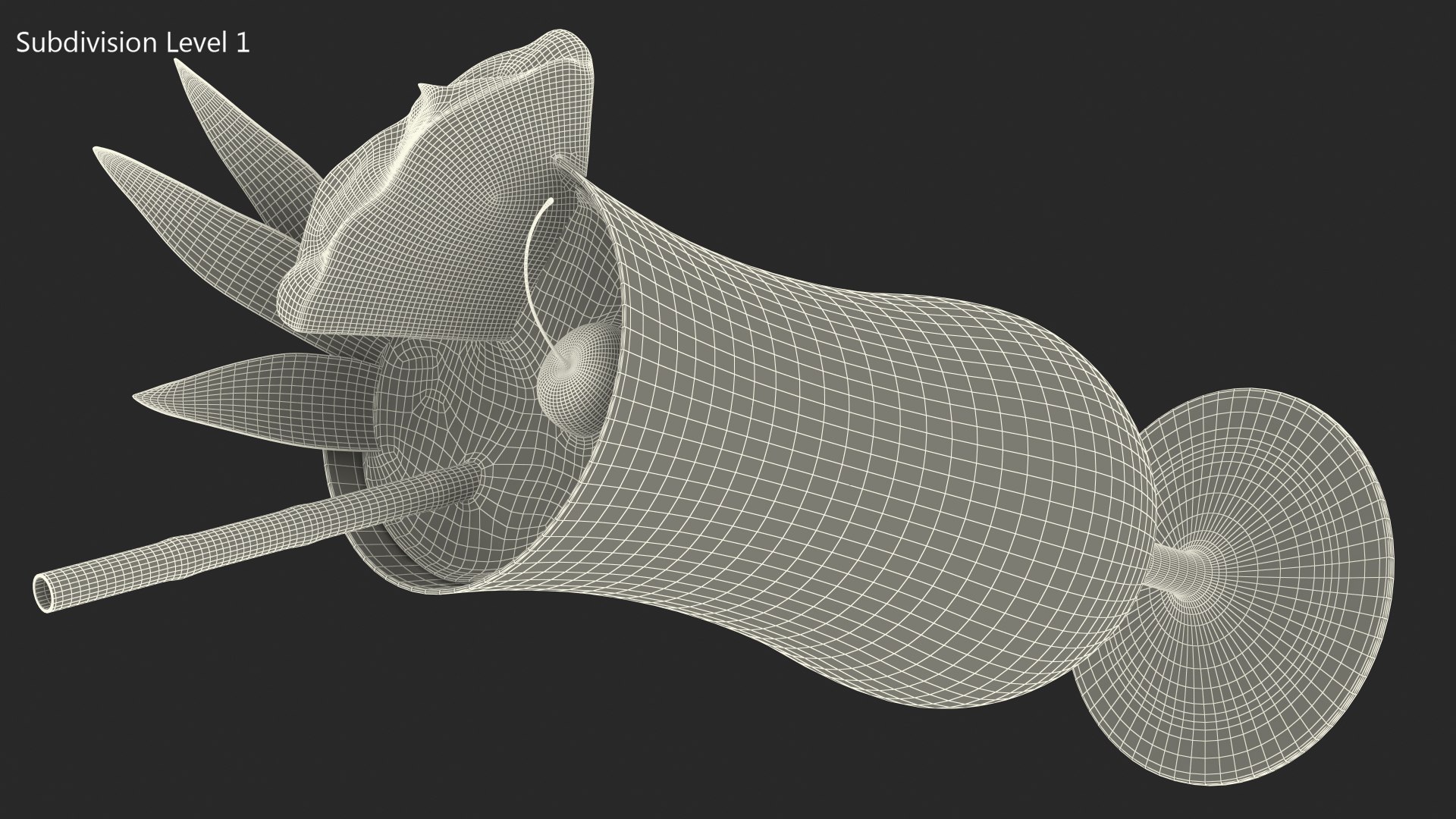 3D Pina Colada Cocktail with Straw - TurboSquid 2127811