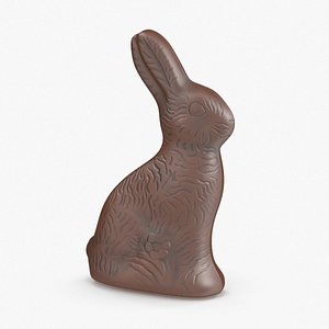 3D Chocolate Bunny Models - Browse & Download Formats - TurboSquid