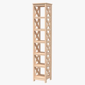 Wooden Shelving Unit 01