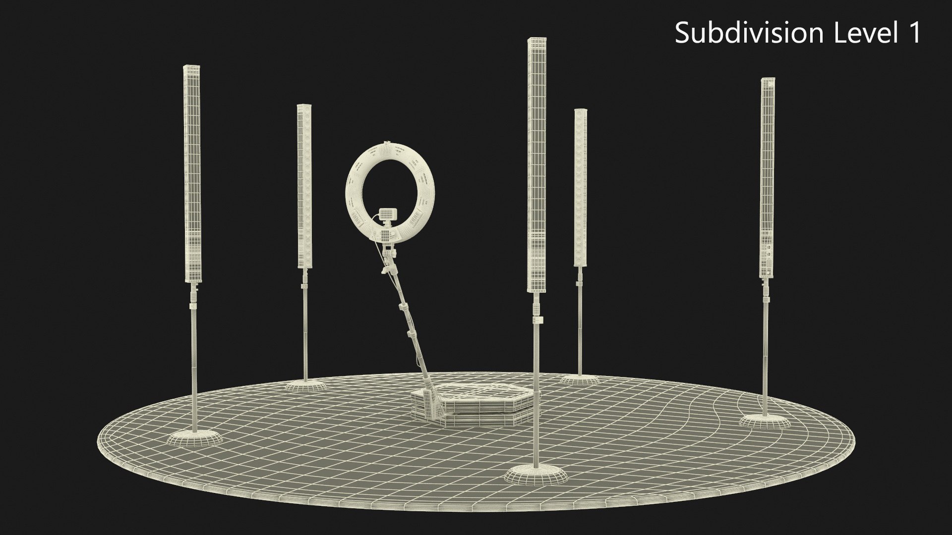 360 Degree Photo Booth Setup Model - TurboSquid 2332336