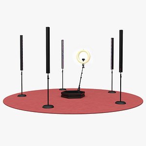 360 Degree Photo Booth Setup model