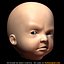baby head 3d model