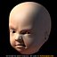 baby head 3d model