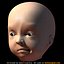 baby head 3d model