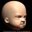 baby head 3d model