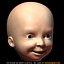 baby head 3d model