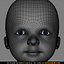 baby head 3d model