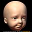 baby head 3d model