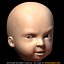 baby head 3d model