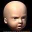 baby head 3d model