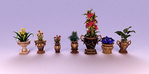 3d model plant pot