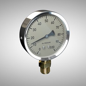 pressure gauge c4d