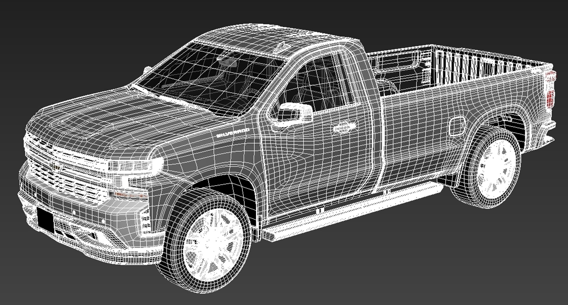 3D MAXpider KAGU Black R1 R2 | 19-24 Chevrolet Silverado Crew Cab W/ Bench Seating (L1CH09901509)