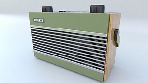 3D model Roberts Radio