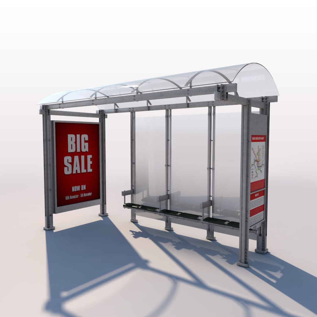 urban bus shelter 3d model https://p.turbosquid.com/ts-thumb/t9/WlnAuI/MunN9UOv/bus_shelter_02/jpg/1447971425/1920x1080/fit_q87/97efb49cbc638c442c3dd5a8ca5816dc205f4946/bus_shelter_02.jpg