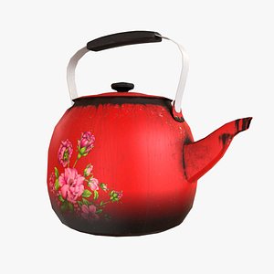 3D Old teapot
