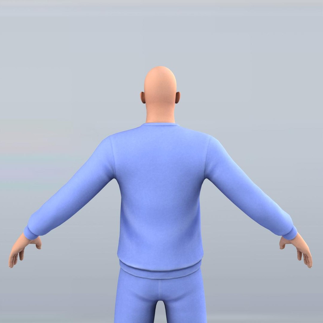 Stylized Simple Character Rigging 3D Model - TurboSquid 1628226