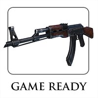 AKM Low Poly