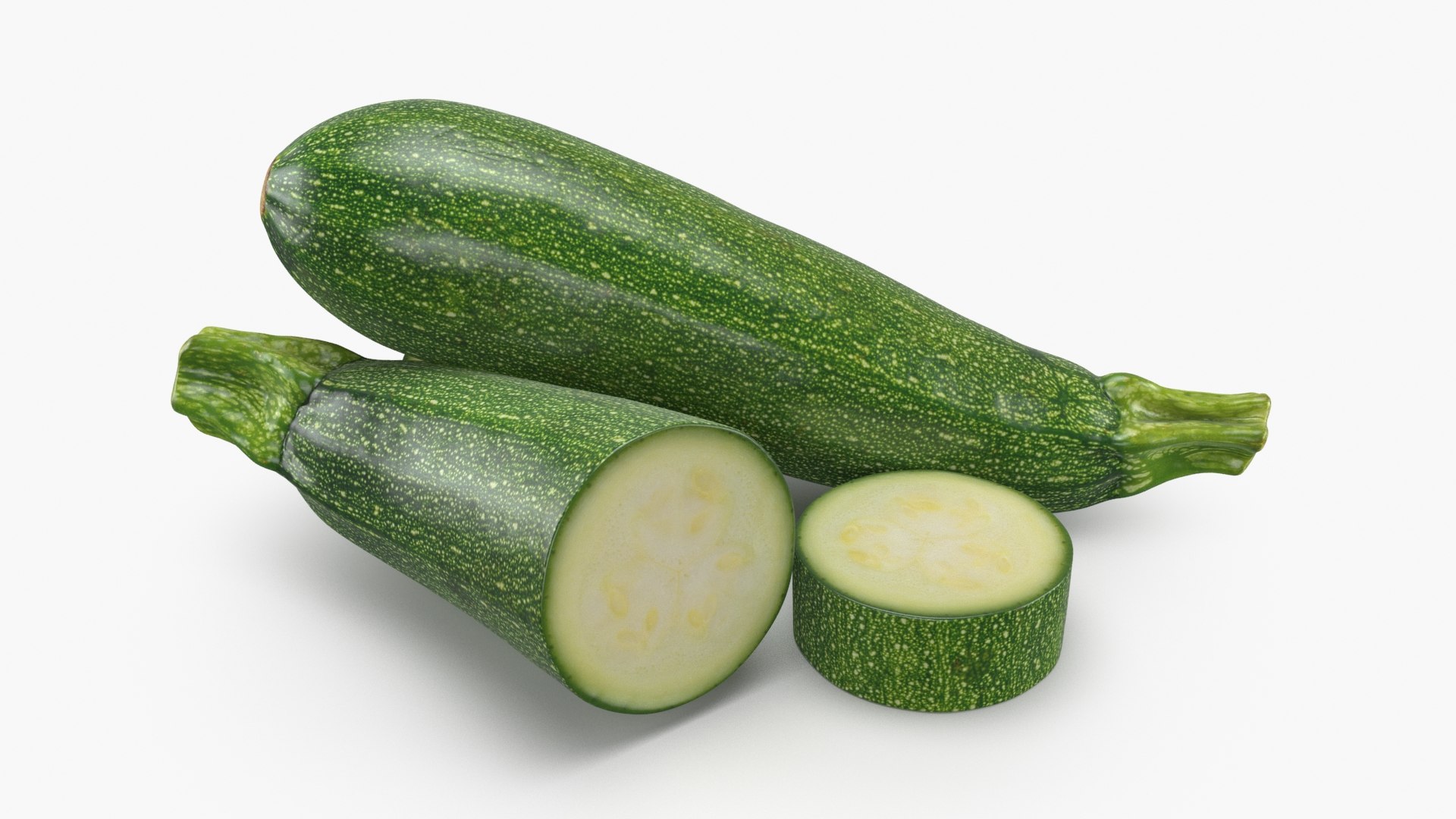 3D Fresh Green Zucchini Slices 3 https://p.turbosquid.com/ts-thumb/t9/byB6VW/Jt/zucchinisliced_3_b0009/jpg/1691775544/1920x1080/fit_q87/f3efb24e57d4cbf55a37f06e5d81e40c133a08be/zucchinisliced_3_b0009.jpg