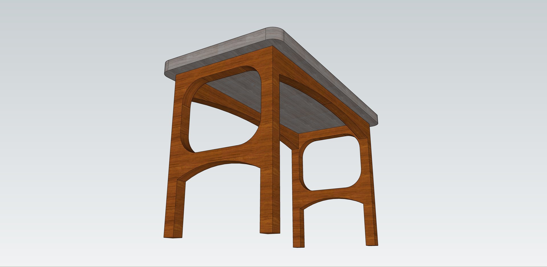 3D Model Generic Computer Table - TurboSquid 1998197