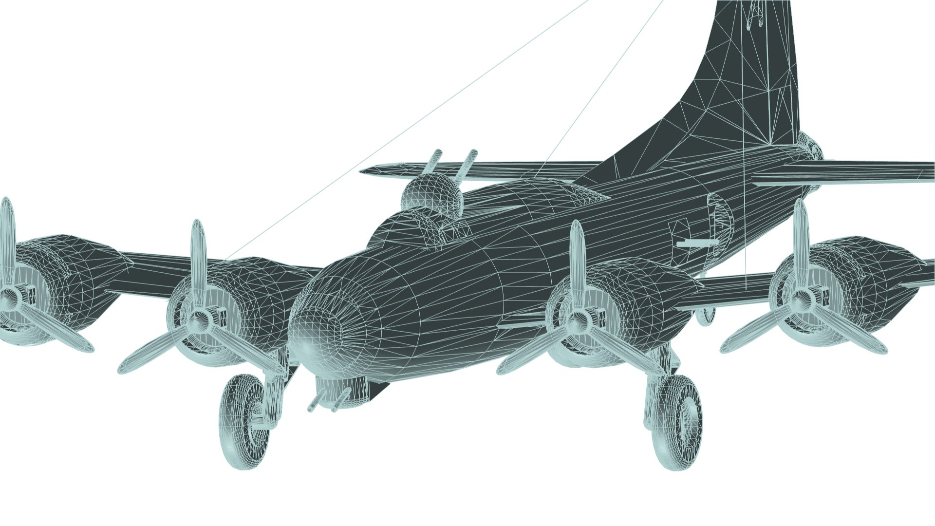 3D Boeing B-17 Flying Fortress - TurboSquid 1986472