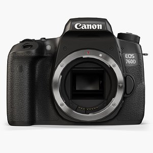 Canon EOS 760D DSLR camera